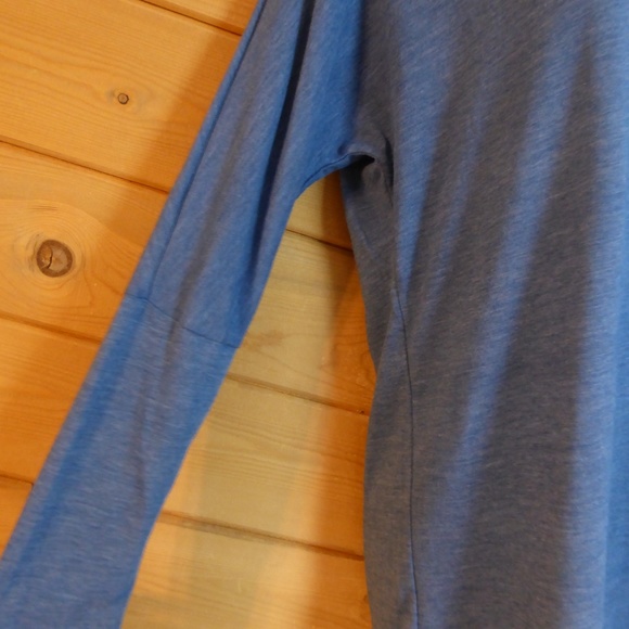 Alternative Blue Long Sleeve Tee Organic Cotton M - Picture 4 of 9